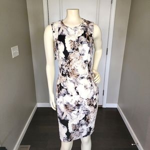 Calvin Klein Floral Sheath Dress